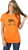 Koszulka z nadrukiem DZIEŃ MAMY MAMA S.A