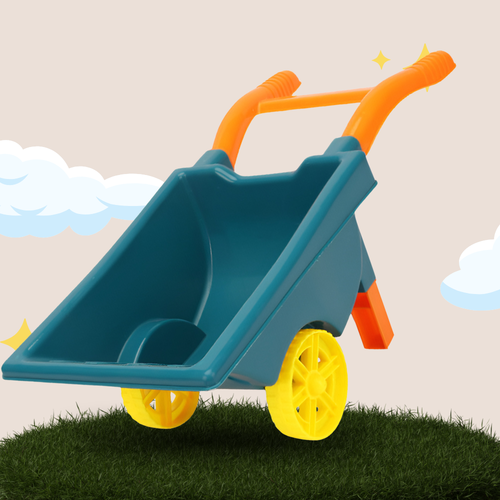 zestaw do piasku piaskownicy taczka foremki grabie łopatka 6 el. na Arena.pl