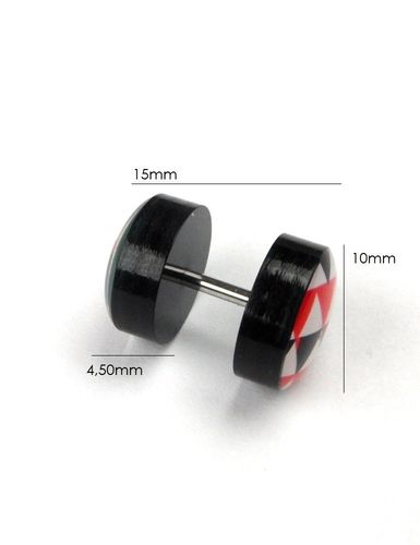 Męski piercing fake plug Estilo Sabroso Es0863 na Arena.pl