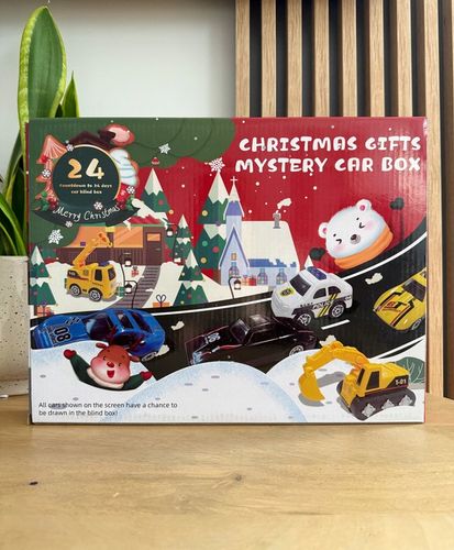 KALENDARZ ADWENTOWY 24 ELEMENTY SAMOCHODY AUTA AUTKA DLA CHŁOPCA PREZENT na Arena.pl