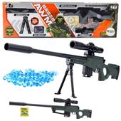 ND24_24831 Karabin Snajperski Replika AWM Stojak