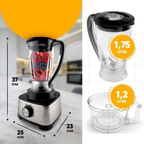 Robot Kuchenny Wielofunkcyjny Malakser Mikser Blender Wyciskarka 1200W na Arena.pl