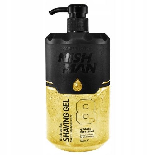 Żel do golenia Nishman No.8 Gold One 1L zdjęcie 1