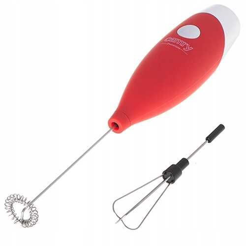 spieniacz do mleka z mieszadłem i stojakiem camry cr 4501 red na Arena.pl