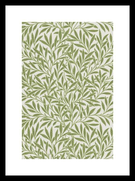 Plakat 20x30cm Willow Pattern, Morris Vintage do Salonu zdjęcie 3