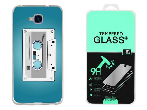 HUAWEI HONOR 7 LITE | Etui smartfon CASE + Szkło na Arena.pl