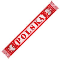 Szalik kibica POLSKA 140 cm x 20 cm | Reprezentacja Polski