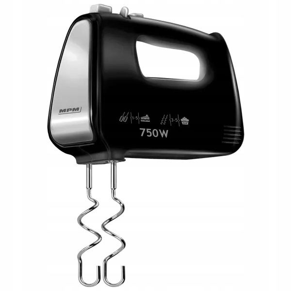 Mikser ręczny MPM MMR-19C CZARNY 750W zdjęcie 1