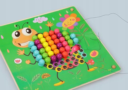 drewniane klocki grzybki jhtoy-617 na Arena.pl