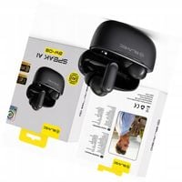 TWS słuchawki BW-08 translator AI czarne real-time do Nothing Phone 2