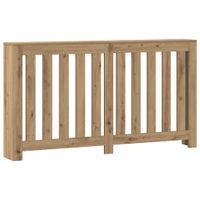 Osłona na grzejnik, dąb artisan, 149x20x82 cm