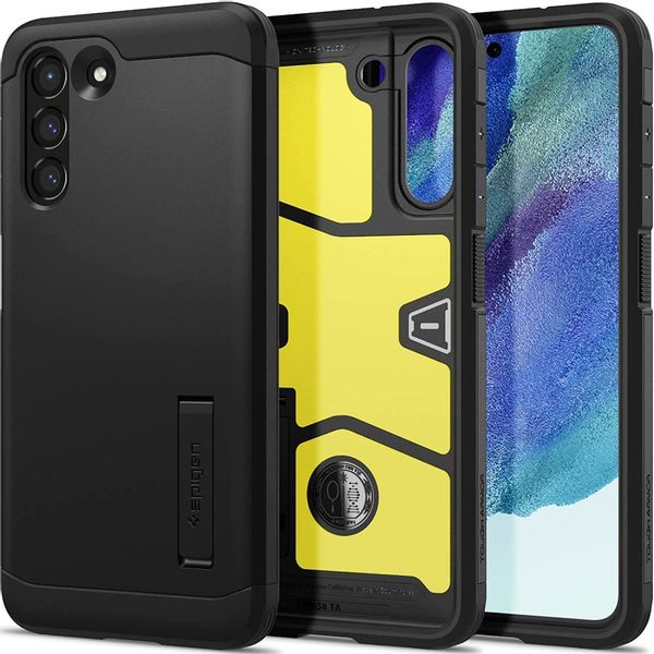 SPIGEN TOUGH ARMOR GALAXY S21 FE BLACK zdjęcie 1