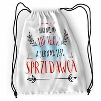 Plecak Dla Sprzedawcy Sportowy Szkolny Worek Torba Z Nadrukiem Ze Zdjęciem