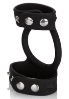 silicone tri snap c & b cage black