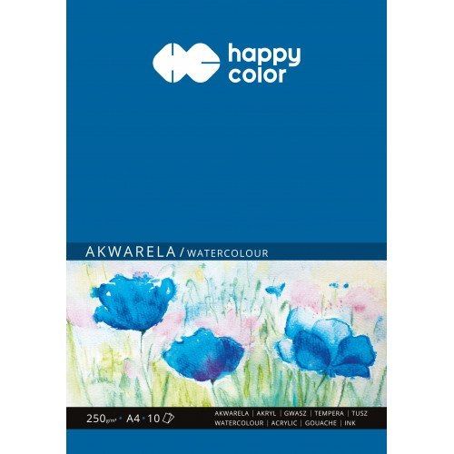 BLOK AKWARELOWY A4 250G HAPPY COLOR 5905130007859 na Arena.pl