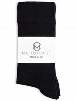 5x Skarpety Męskie Bawełniane Garniturowe Czarne 43-46 PRODUKT POLSKI