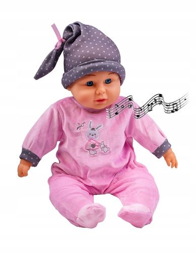 LALKA BOBAS DZIDZIUŚ MÓWIĄCY INTERAKTYWNA ZABAWKA 44cm GRATIS PIERŚCIONEK na Arena.pl