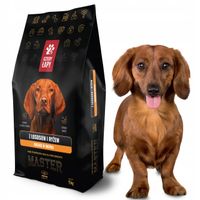 Sucha karma z ryżem, indykiem i łososiem dla psa Cztery Łapy MASTER 5kg