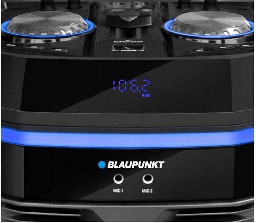 GŁOŚNIK BLAUPUNKT PS11DB BLUETOOTH KARAOKE 2MIK PILOT 1200W+ Głośnik PRIME3 na Arena.pl