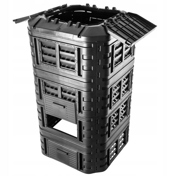 KOMPOSTOWNIK OGRODOWY MODULARNY CAŁOROCZNY 1260L zdjęcie 10