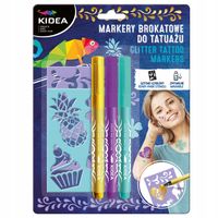 MARKERY DO TATUAŻU A Z SZABLONAMI KIDEA 8668