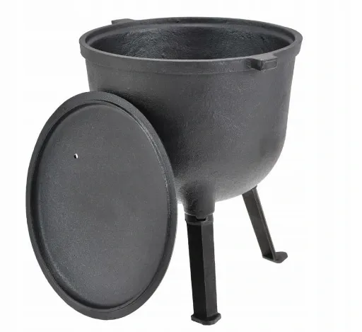 Kociołek Myśliwski 11 L Żeliwny GARNEK Pieczonek zdjęcie 8