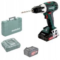 WIERTARKO-WKRĘTARKA AKUMULATOROWA 18V BS 18 LT BL 2*4.0AH 602325500 METABO