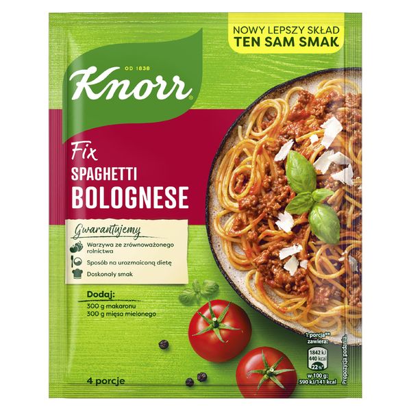 Knorr Fix Spaghetti bolognese 41g zdjęcie 1