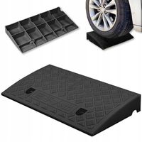 Rampa najazdowa przenośna krawężnik GUMA 8 cm kanał na kable