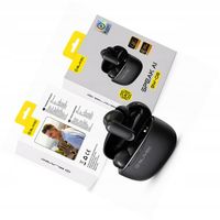 Słuchawki translator czarne TWS BW-08 AI tłumacz do Motorola Moto G56