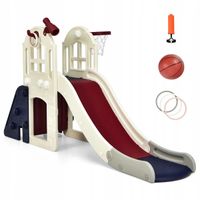 Zjeżdżalna do montażu, wolnostojąca Costway 140 cm do 40 kg
