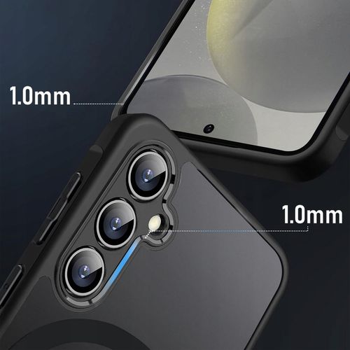 Etui do Samsung S24 do MagSafe MATT CASE WZMACNIANE Szkło 5D PREMIUM na Arena.pl
