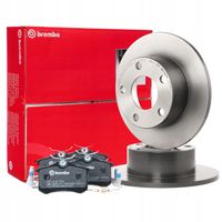 BREMBO ZESTAW KOMPLET TARCZE + KLOCKI TYŁ TYLNE VW PASSAT B5 1.9 TDI