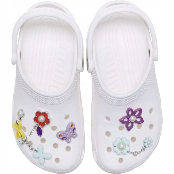 Crocs Przypinki Ozdoby Piny Charms Jibbitz Meta Mix 5pc zdjęcie 2