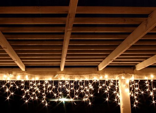 Lampki SOPLE Zewnętrzne GRUBE 100 LED 4,25m CIEPŁE BIAŁE + FLASH + Gniazdo na Arena.pl