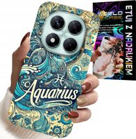 ETUI DO XIAOMI NOTE 14 PRO+ 5G - ZNAK ZODIAKU, WODNIK, ASTRONOMIA PLECKI
