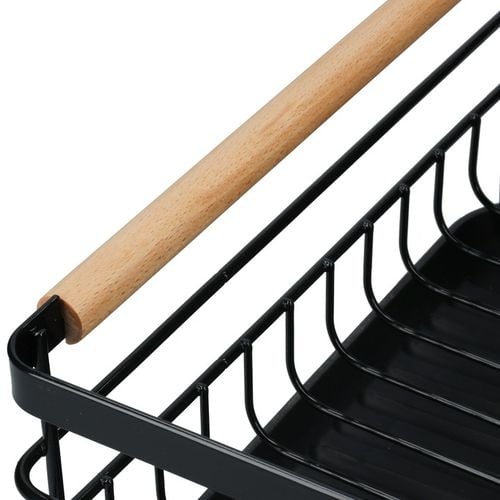 Suszarka na Naczynia Ociekacz Czarny Jednopoziomowy Xtech na Arena.pl