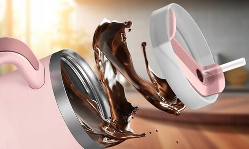 MagiCook KUBEK TERMICZNY RÓŻOWY 1200 ML ZE SŁOMKĄ STYLE USA Róż na Arena.pl