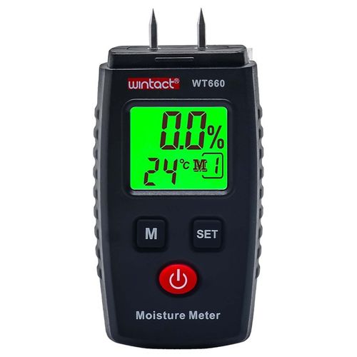 WILGOTNOŚCIOMIERZ MIERNIK WILGOTNOŚĆ DREWNA BETONU CEGŁY GIPSU KOMPAKTOWY na Arena.pl