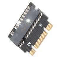 M.2 NVME M-KEY B+M 2230 DO 2242 ADAPTER PRZEDŁUŻAJĄCY Z MĘSKIEGO NA CU