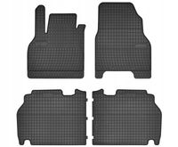 Dywaniki gumowe czarne RENAULT Kangoo II 5os 2008-