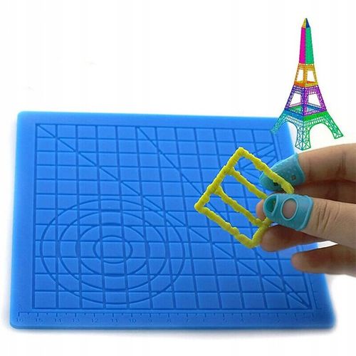 DŁUGOPIS 3D DRUKARKA MAGICZNY DŁUGOPIS 3D+ WKŁADY 460 METRÓW+ MATA OCHRONNA na Arena.pl