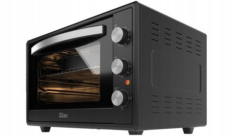 PIEKARNIK ELEKTRYCZNY MINI GRILL TIMER CZARNY XXL 2000W 65L na Arena.pl