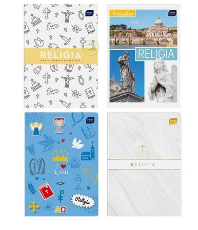 ZESZYT A5 32 KRATKA RELIGIA INTERDRUK zdjęcie 1