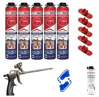 POLYNOR PRO izolacje piana natryskowa pur pianka pur OCIEPLENIE GARAZU 14el