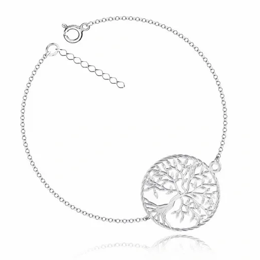 KOMPLET DRZEWO ŻYCIA DRZEWKO SZCZĘŚCIA srebro 925 zdjęcie 10