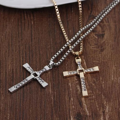 16 0027 Naszyjnik Krzyż Dominic Toretto Fast & Furious na Arena.pl