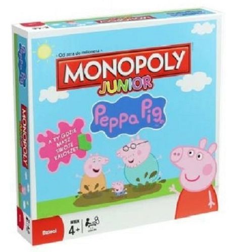 MONOPOLY JUNIOR ŚWINKA PEPPA na Arena.pl