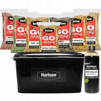 Zestaw prezent dla wędkarza zanęta Go-Fishing mix 7kg/wiadro/melasa