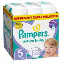 Pampers Active Baby 5 150 szt. 11-16 kg Pieluszki